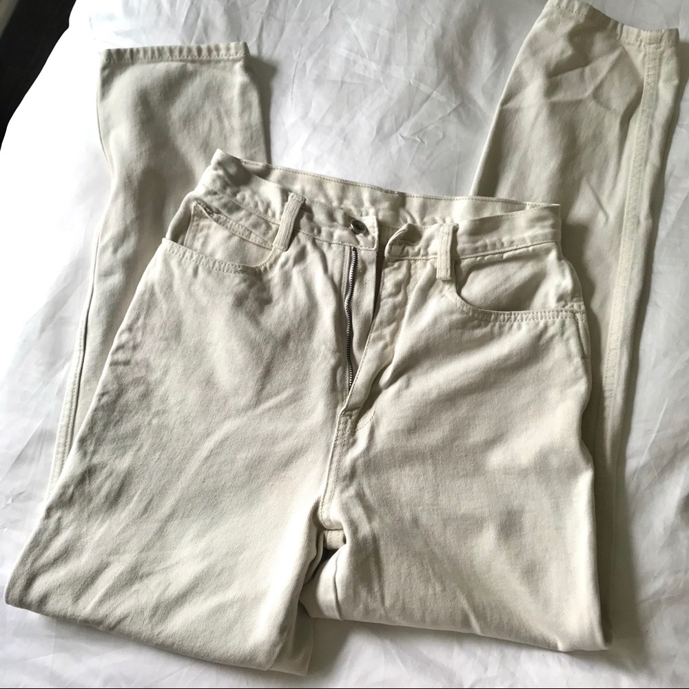 VINTAGE WEDGIE CUT MOM JEANS 26